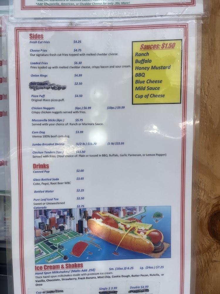 Jr’s Red Hots Menu image 3
